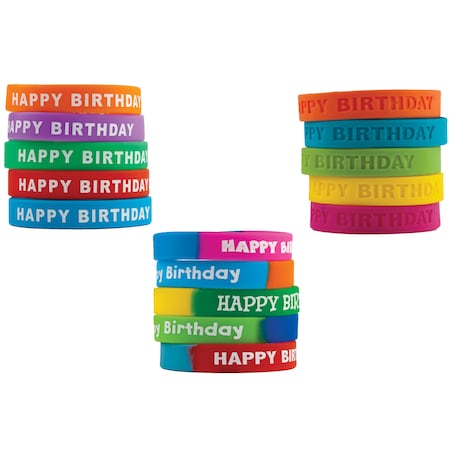 Teacher Created Resources Happy Birthday Wristband Classroom Super Pack, PK30 9804